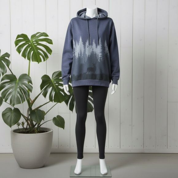 Deer Hoodie Size M - Picture 9 of 10